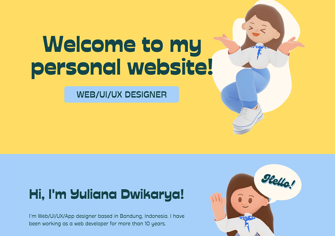 Profil Website Personal Branding