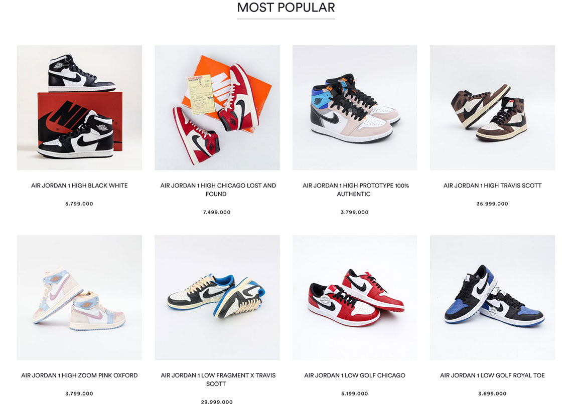 Mmebuat Website Online Shop Sepatu Sneakers 