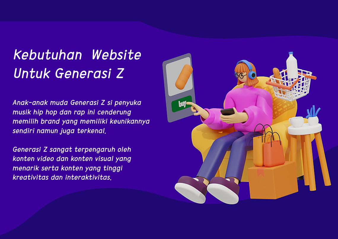 Kebutuhan Website Generasi Z