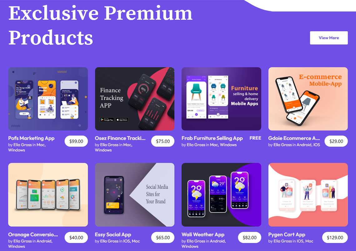 Website Marketplace Produk Digital