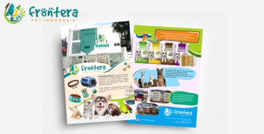 Desain Flyer "Frontera Pet Indonesia"