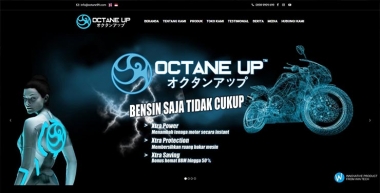 Product Promotion Website "Octane Up"