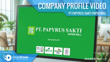 Video Company Profile "PT PAPYRUS SAKTI PAPER MILL"