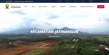Website Pemerintah "Kecamatan Jatinangor"