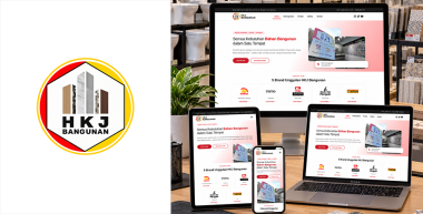 Website Toko Bahan Bangunan "HKJ"