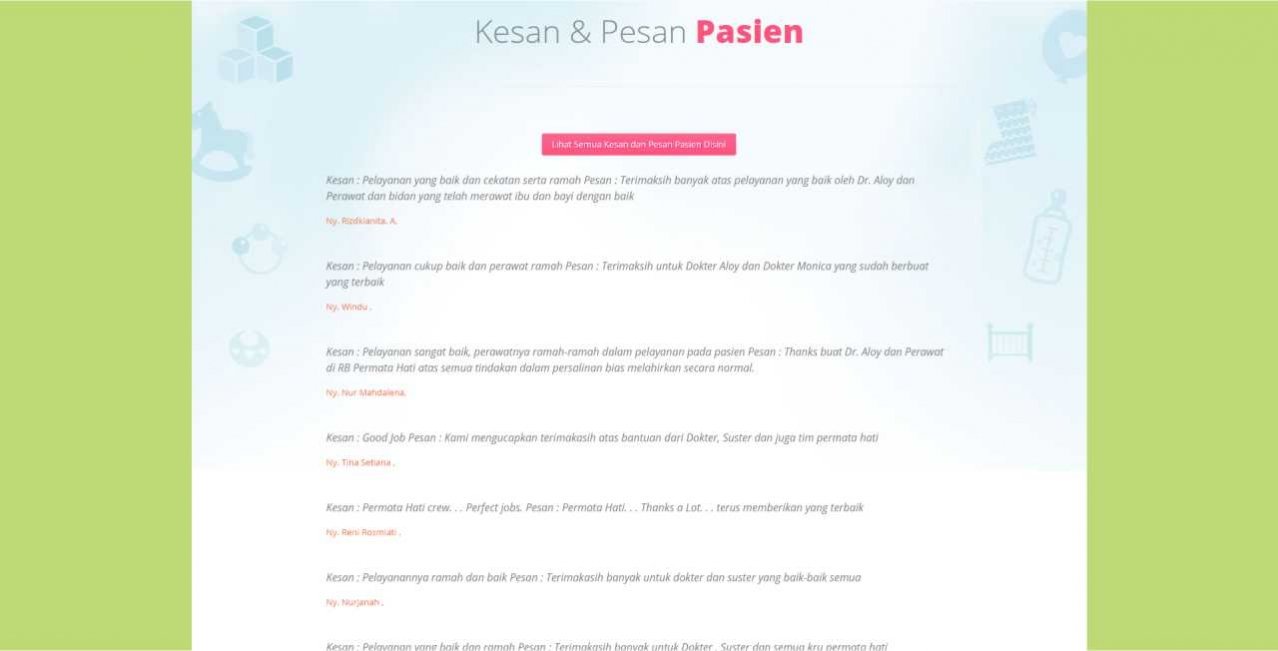 klinik-permata-hati-rumah-sakit-bersalin-ibu-anak-testimonials-page-jasa-web-design-bandung-desain-kreasi
